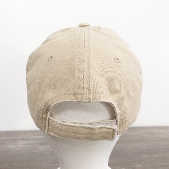 Dauphin Island Alabama Hat Cap Strap Back Embroidered Oars Lucky 7 Mens USA - Picture 5 of 9